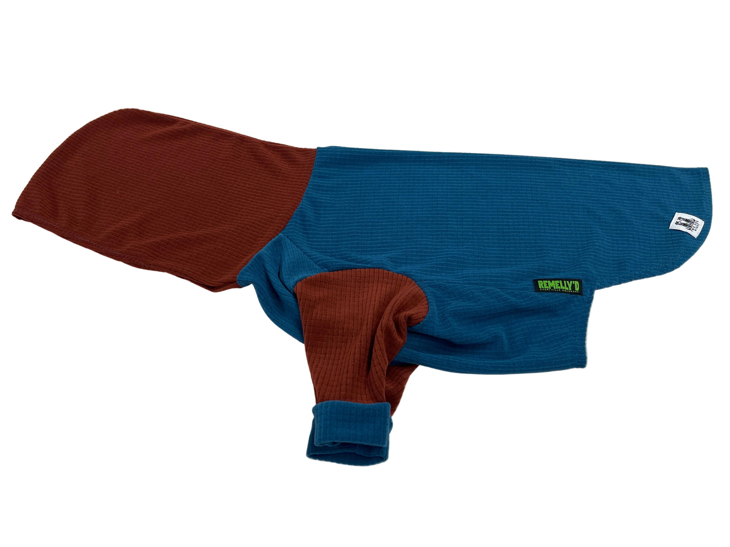 Marine with Canyon hood and sleeves Dog Hoodie