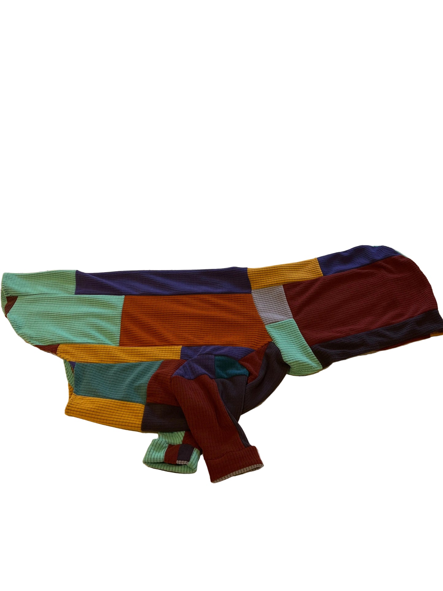 One of a Kind patchwork hoodie-size XL