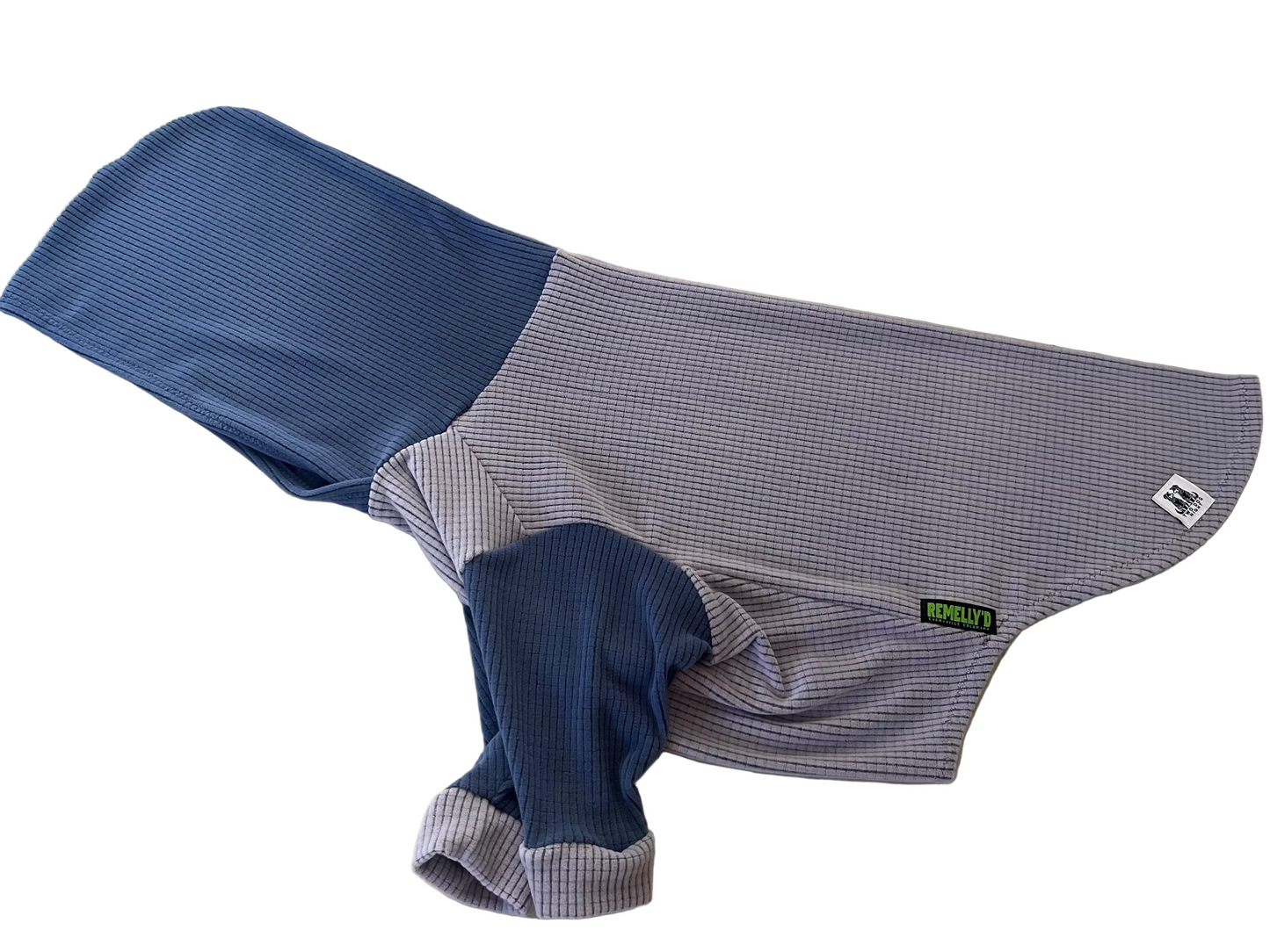 Dusk(pale lavender)body with rain hood and sleeves-Dog Hoodie