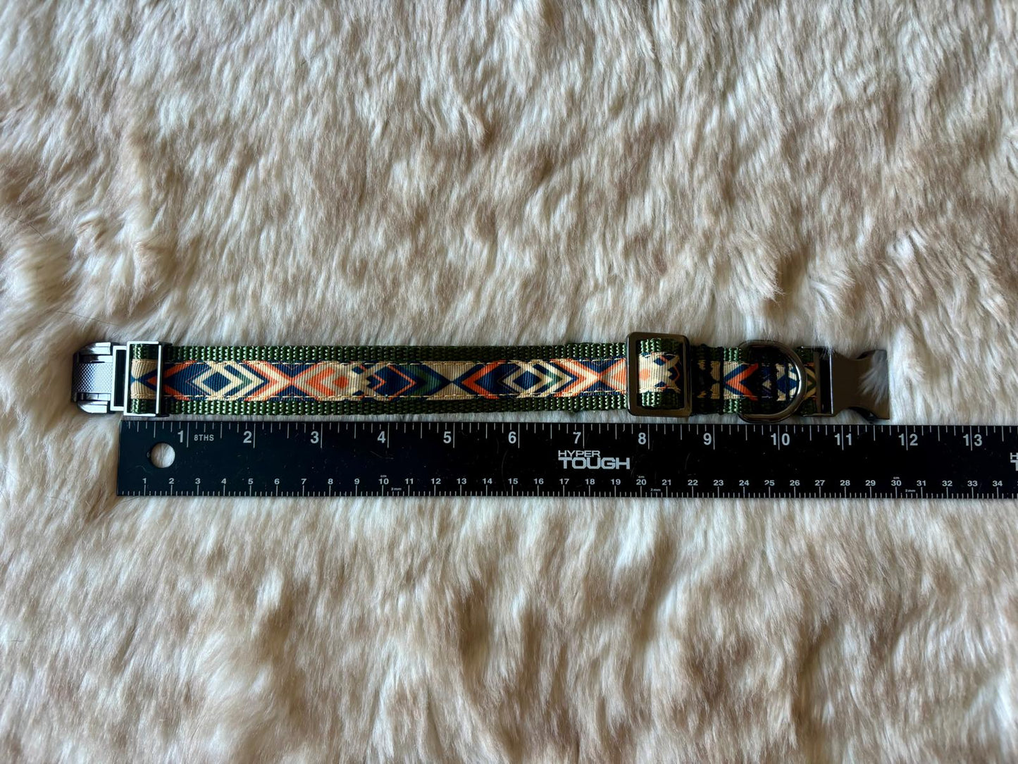 Dog Collar Green Medium